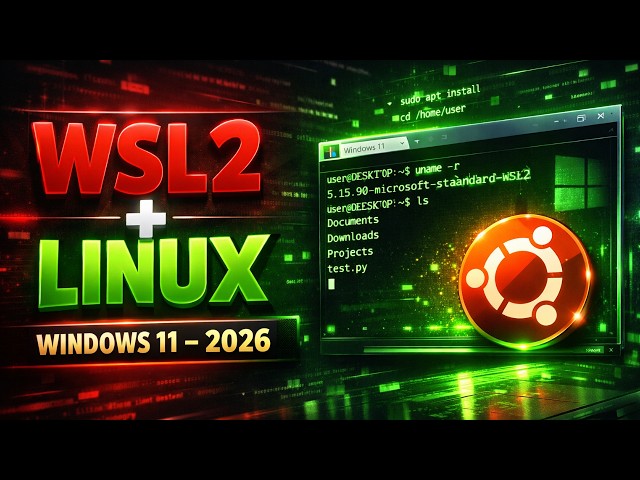 How to Install WSL2 & Linux on Windows 11 (2026)