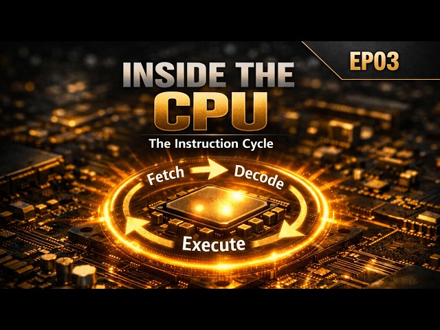 Inside the CPU — Episode 3 — The Instruction Cycle
