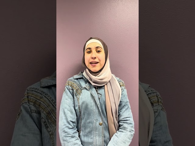 Hajer is Learning Spanish at SFCC