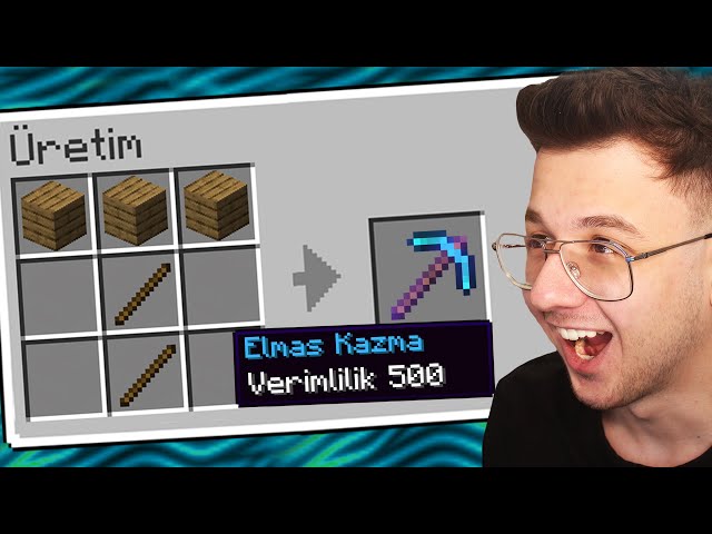 minecraft BUT crafting items is very POWERFUL!