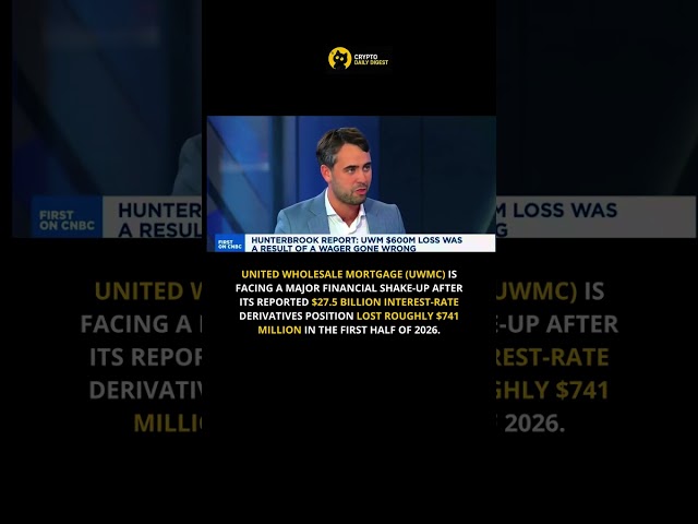 AMERICA’S BIGGEST MORTGAGE LENDER JUST BLEW UP: $27.5B BET BACKFIRES | UWMC CRASHES 49%