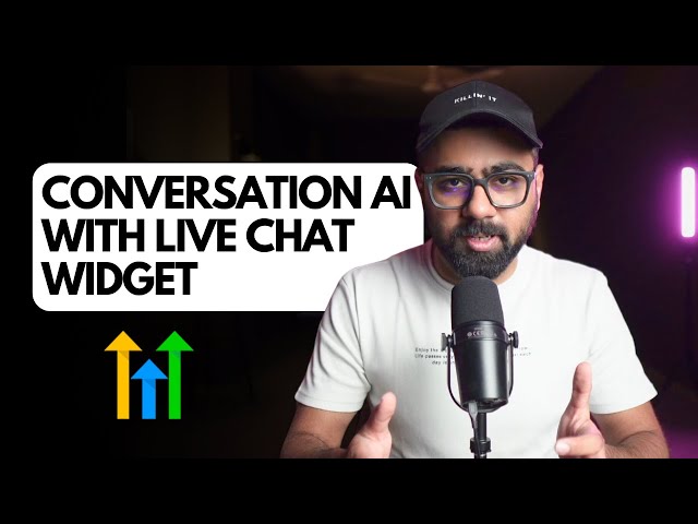 Conversation AI in Live Chat | GHL Chat Widget, AI Chat Widget