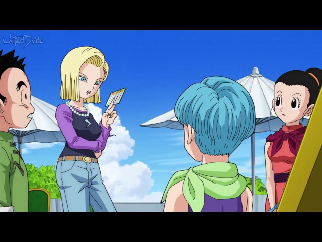 DBS  Android 18 Wants To Win A Castle! Bang Zoom!