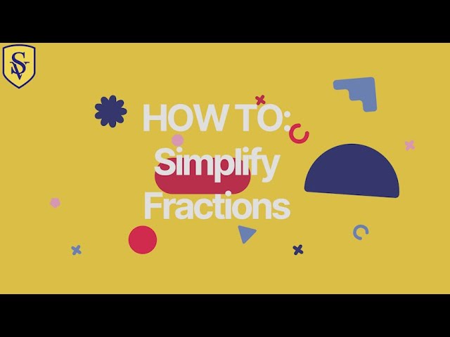 Simplifying Fractions | Maths Tutorial with Miss Smith