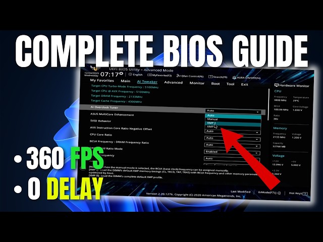 How to Tweak Your BIOS Settings (FPS Boost + Lower Latency)