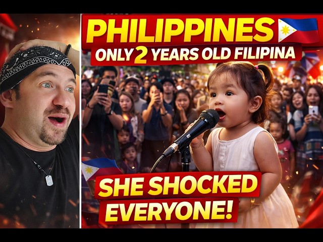 2-Year-Old Filipino Girl SHOCKS Everyone With Her Voice 🇵🇭