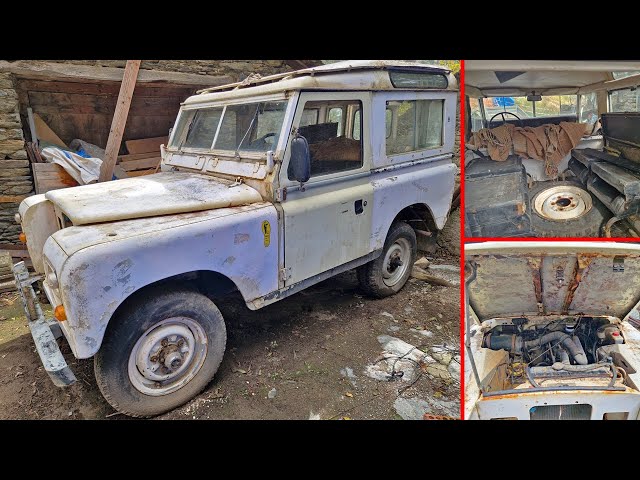 A Subscriber sends me an ABANDONED Land Rover Santana to RESTORE