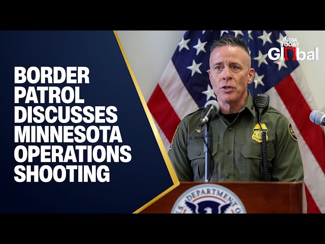 LIVE: ICE, Border Patrol Officials Brief on Minnesota Operations After Shooting by Federal Agents
