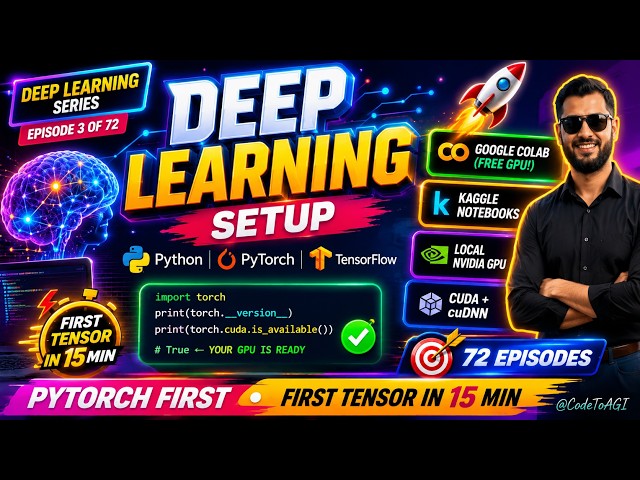 Stop Wasting Days on CUDA Errors — Deep Learning Setup in 15 Minutes (PyTorch + Free GPU)