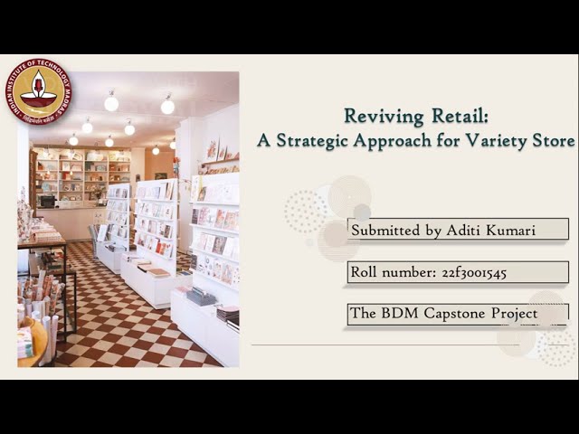 Complete BDM Capstone Project Walkthrough: Retail Analysis | IITM BS Degree| BDM Project