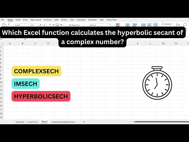 #335 - Excel formula question and answer