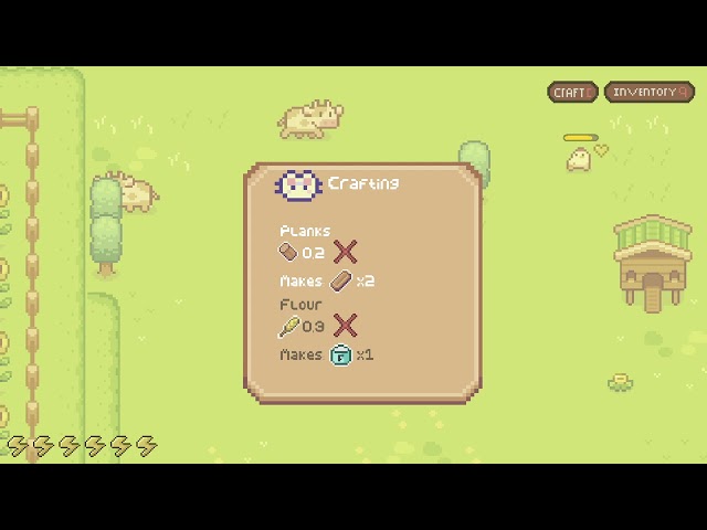 2D Tile Based Java Swing Farming Game (Menu Overhaul)