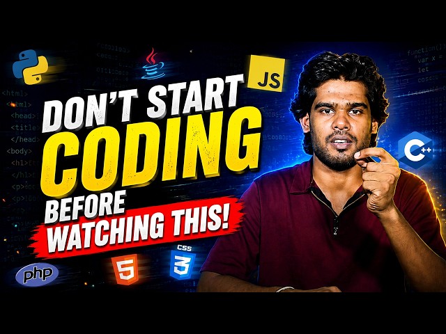 Don't Start Coding Before Watching This! | IT Roadmap for Beginners | Tamil | Code. AT