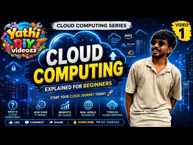 Cloud Computing Explained for Beginners ☁️ | What Is Cloud Computing? | Complete Introduction