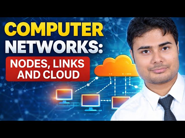 Computer Networks Basics | Nodes, Links & Cloud Explained for GATE CSE