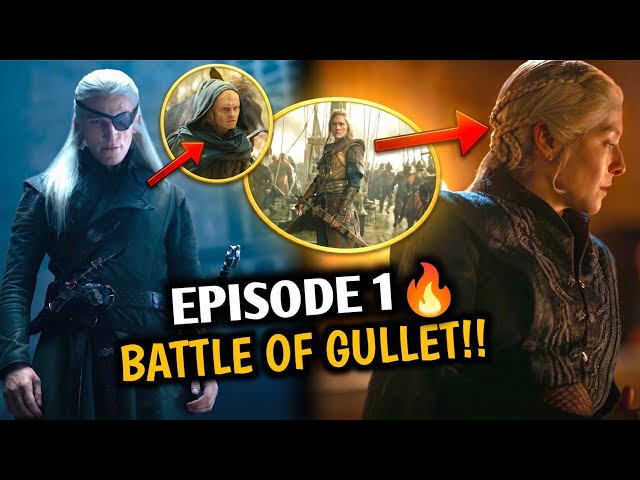 ☠️ House of The Dragon S3 Ep1 Revealed Explained🔥 Battle of Gullet, Fire & Blood Start 👍No Spoiler!