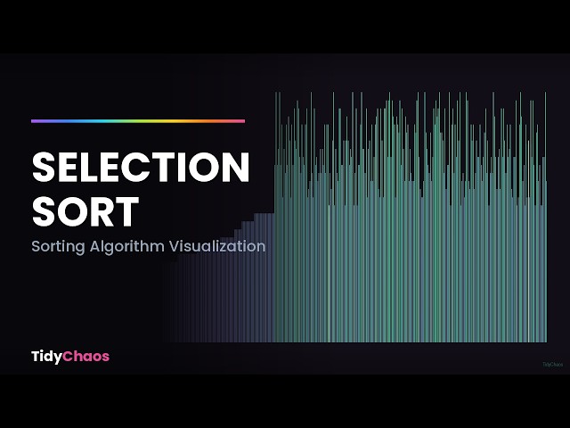 Selection Sort Visualized: Watching the Algorithm Sort Step by Step