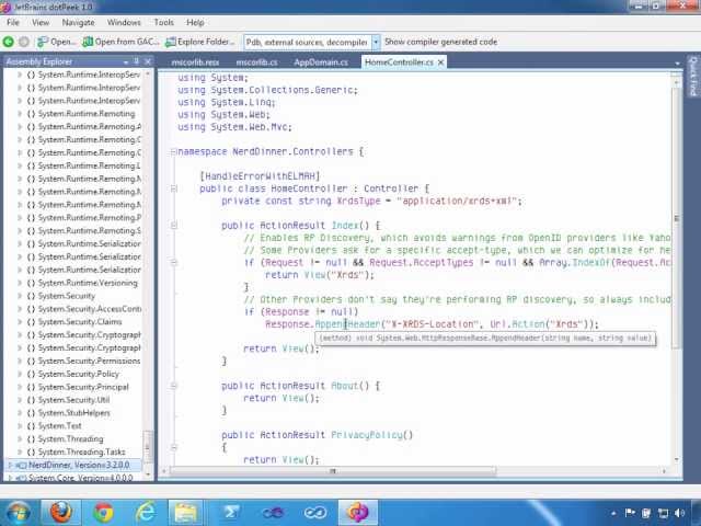 Introducing JetBrains dotPeek