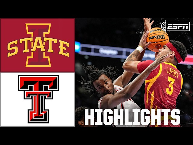 Iowa State vs. Texas Tech | Big 12 Tournament Quarterfinal Highlights | ESPN College Basketball