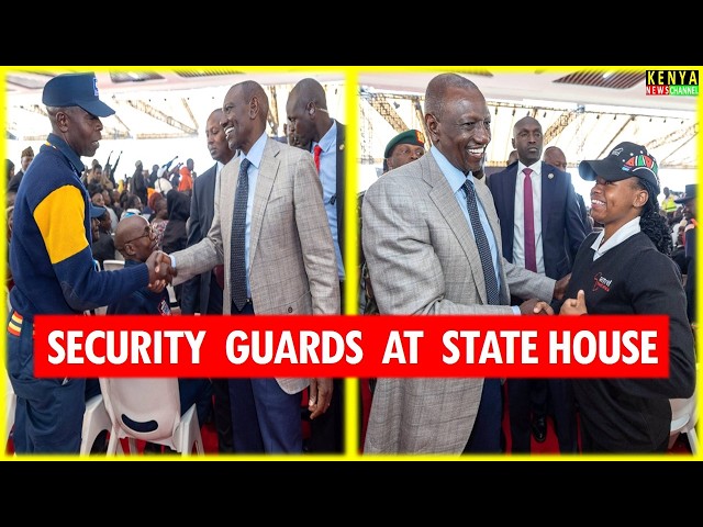 Ruto FULL SPEECH today in State House while meeting Nairobi Security Guards