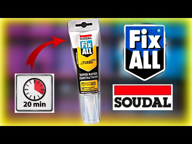 FIX ALL TURBO ADHESIVE (FAST DRYING - fix all adhesive)