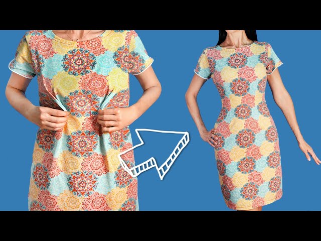 Sewing trick - how to downsize a dress to fit perfectly! Miarti 🧵✂️
