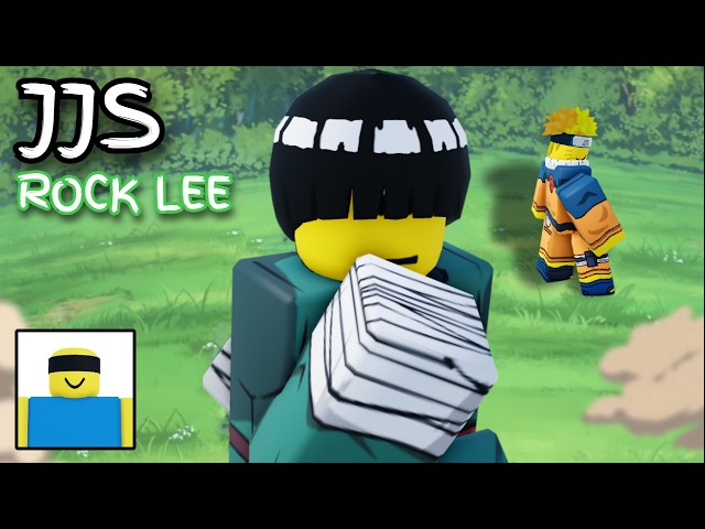 JJS Skill Builder Rock Lee Moveset Showcase