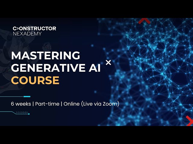 Mastering Generative AI - Online Course