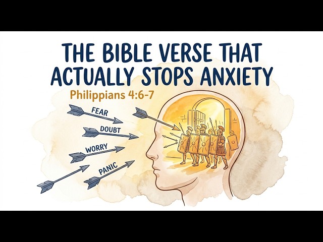 🔴The Bible Verse That ACTUALLY Stops Anxiety