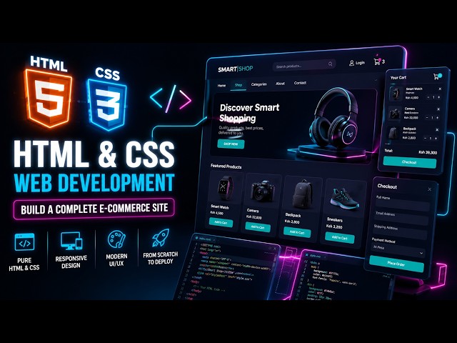 Build an E-Commerce Website from Scratch ( Tutorial)