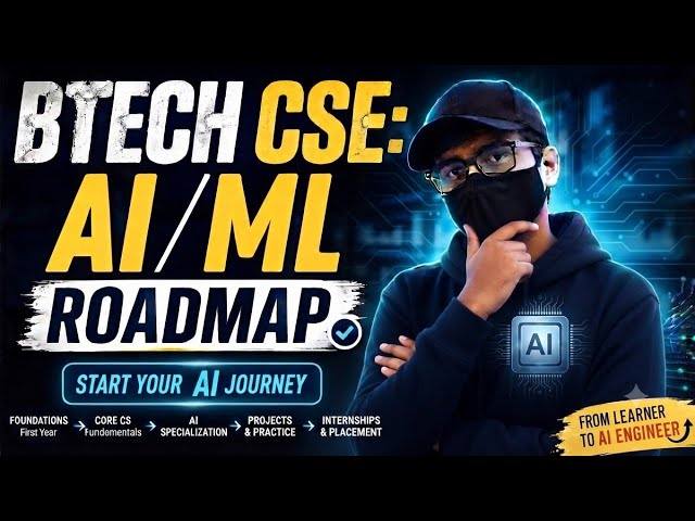 B.Tech CSE AI/ML Roadmap: 25+ LPA Package Strategy! 🚀