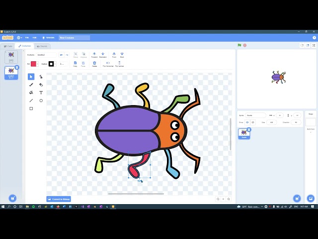 Scratch - Creating Costumes