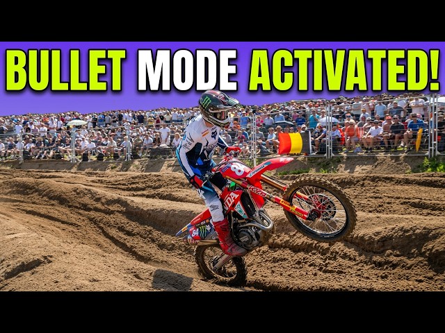 The BULLET Is Back! Jeffrey Herlings SAND SURFING At Lommel | RAW