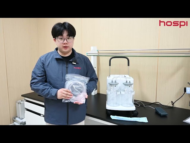 HSP-YX932D Mobile Portable Medical Suction Machine