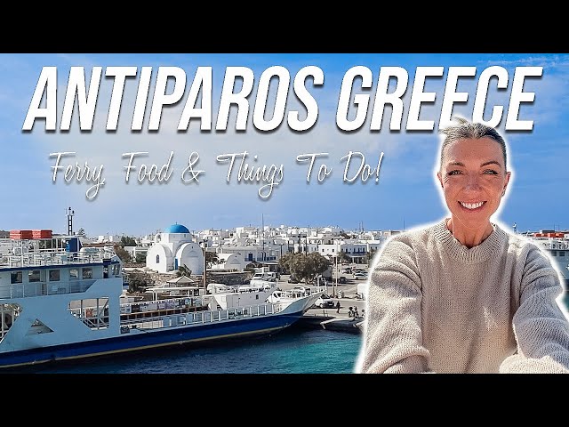 Antiparos Greece 🇬🇷 Perfect Day Trip from Paros + What to Do