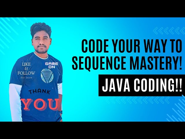 Java Number Series: Code Your Way to Sequence Mastery!