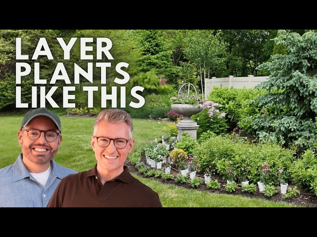 How We Design Garden Borders for Season-Long Color 🌿 Plus our First Annual Container of the Season