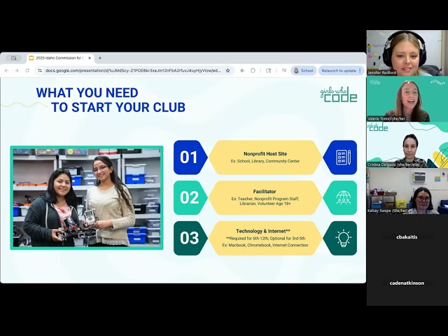 Girls Who Code Info Session 2025