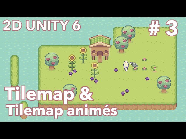 Unity 6 - Creating the tilemaps for our game (classic and animated)