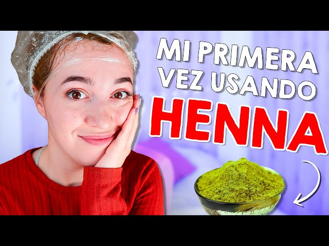 MI PRIMERA VEZ TIÑENDO MI PELO CON HENNA | Atrapatusueño