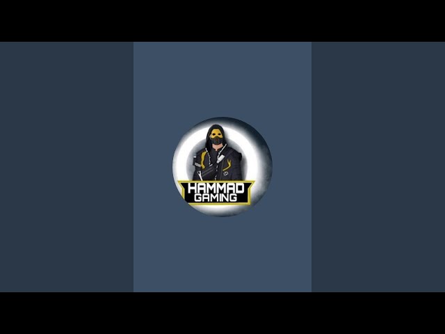 Hammad gamer is live!