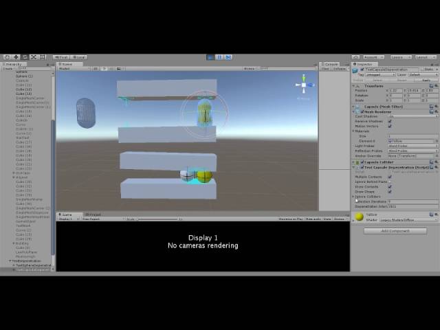 Unity3D Custom Character Controller - Depenetration Method