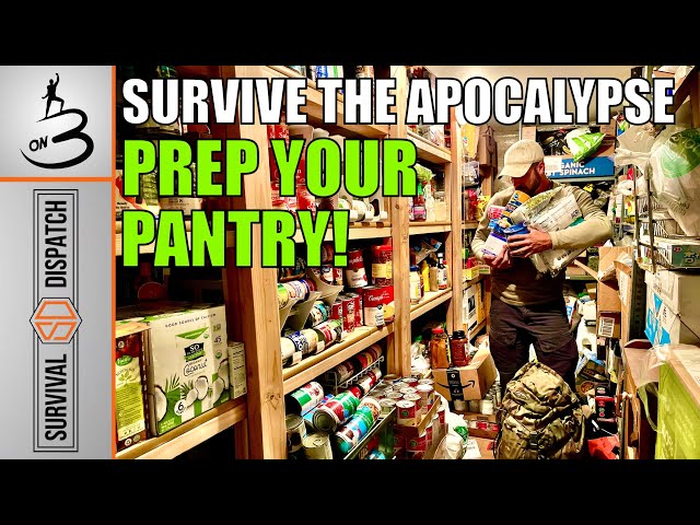 EMERGENCY Prepper Pantry - One Year Supply of FOOD | ON3 Jason Salyer