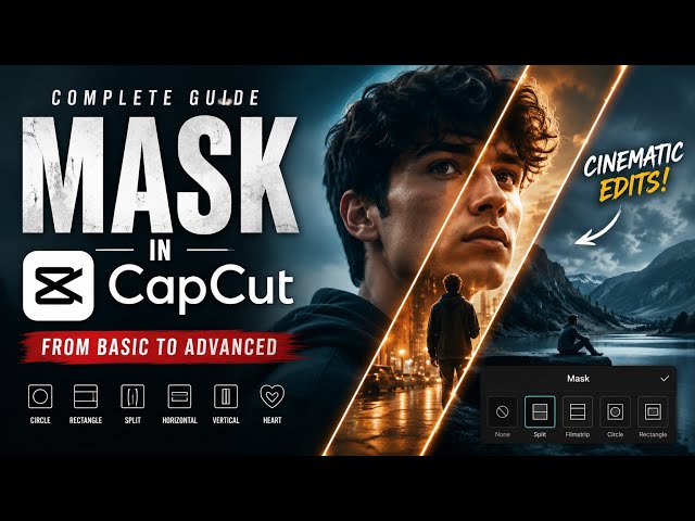 How to Use Mask in CapCut | Complete Mask Tutorial for Beginners to Advanced