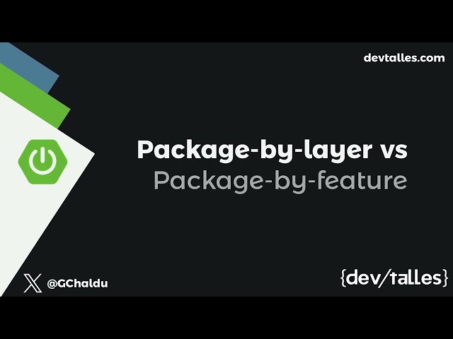 [S2/L15] Spring Boot 4: Architecture Patterns - Package by Layer vs. Package by Feature