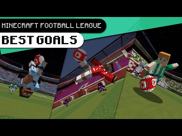 BEST GOALS! | Minecraft Football League