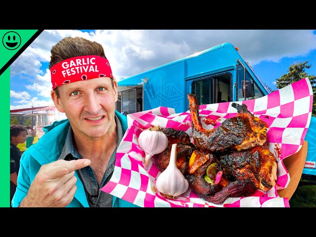 What I Found at a GARLIC FESTIVAL in the USA!!