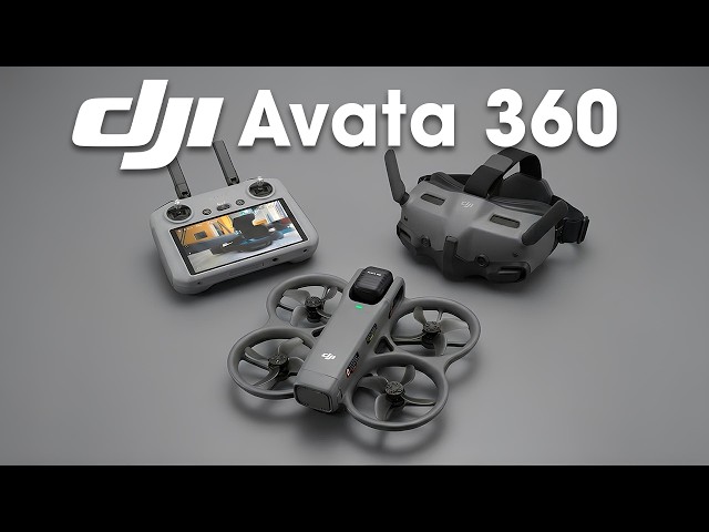 ¡El avance del DJI Avata 360 lo muestra en acción!