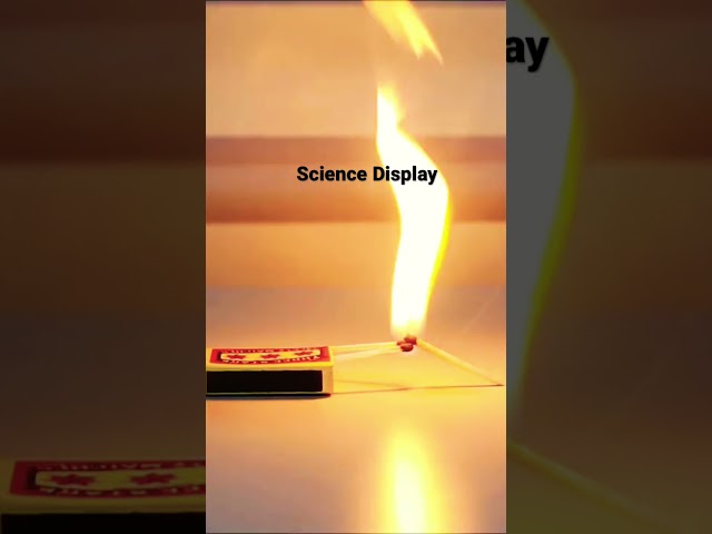 Triple match trick #shorts #physics #experiment #match #burning #burn #sciencedisplay #fire #explore
