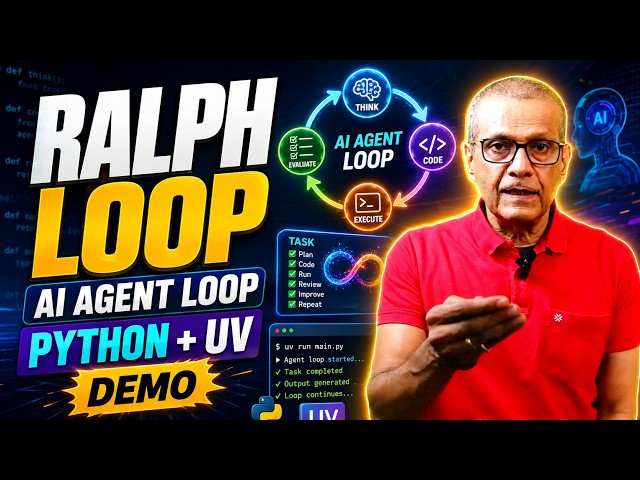 Ralph Loop Explained: Build Your Own AI Coding Agent Loop with Python UV!